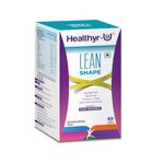 Healthyr-U Lean Shape for Men & Women | Alpha Cyclodextrin, Phaseolus Vulgaris, L-Carnitine, Green Coffee Bean Extract | 60 Tablets (Pack of 1)