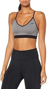 Nike Women's Indy Sports Bra, Carbon Heather/carbon Heather/black, S