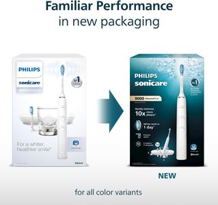 Philips Sonicare DiamondClean 9000 Electric Toothbrush, Black, Dual Pack