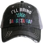 Katydid I'll Bring The Gangsta Rap Multicolored Women's Trucker Hat