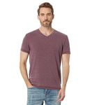 Lucky Brand Men's Venice Burnout V-neck Tee T Shirt, Port Royale, L UK