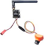 AKK KC02 600mW FPV Transmitter with 600TVL 2.8MM 120 Degree High Picture Quality Sony CCD Camera for FPV Multicopter