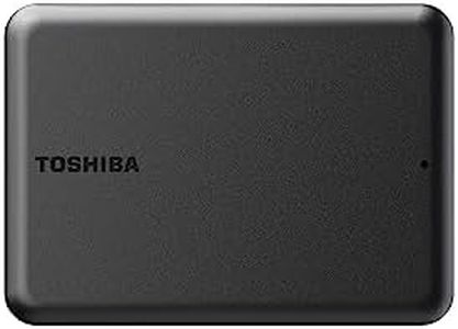 Toshiba Canvio Partner 2TB USB-C Portable External Hard Drive, Black