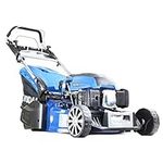 Hyundai 19" 48cm / 480mm Self Propelled Electric Start 139cc Petrol Roller Lawnmower, 5 Cutting Heights, 70l Grass Bag, Foldable Handles, 3 Year Warranty