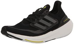 adidas Men's Ultraboost 23 Sneaker, Black/Grey/White, 9