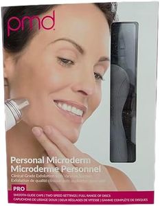 PMD Personal Microderm Pro - At-Home Microdermabrasion Machine with Kit for Face & Body - Exfoliating Crystals and Vacuum Suction for Fresh and Radiant Skin - High & Low Speed Options