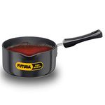 Hawkins Futura 2 Litre Saucepan, Hard Anodised Sauce Pan, Induction Saucepan, Small Sauce Pan, Black (IAS20)