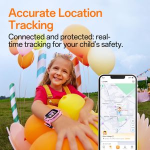 imoo Z3 Kids Smart Watch – GPS Tracker, HD Video Call, Waterproof, Blue