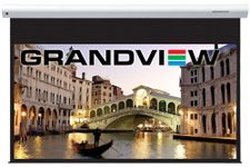 Grandview Cyber Series 92" Electric Motorised 16:9 Projector Screen With Remote Control - best for 1080p, high definition, FULL HD, 3D, 4K, DLP, LCD, D-ILA, Home Cinema projection