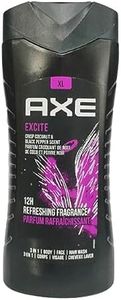 Axe Men's Dark Temptations Dark Chocolate Scent 3 in 1 Body, Face and Hair Wash 400 ml