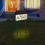 Solar Address Sign House Numbers fo