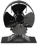 CRSURE Wood Stove Fan for Buddy Hea