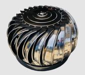 Stainless Steel Turbo Air Ventilator for Roof, Wind Powered Exhaust Fan, Industrial Ventilation System