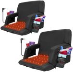 Blufree 2PCS Extra Wide Heated Stad