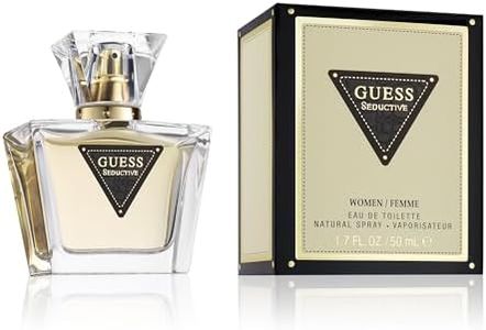GUESS Seductive, Eau de Toilette para Mujer, Colonia Floral Afrutada, Fragancia Sensual, Larga Duración, 50 ml