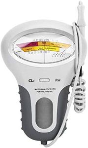 Water Quality Tester, Digital Spa Hot Tub Analyzer for Drinking Water Swimming Pool Electronic Monitoring 2 in 1 Water Quality Ph and Chlorine Level with Probe for Precision Measuring