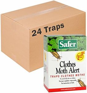 Safer Brand Clothes Moth Traps - 24 Total Traps