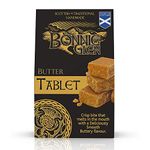 Bonnie Glen - Handmade Traditional Scottish Tablet - Pouch 150g, Artisanal Premium Quality Ingredients Delicious Flavour Great Gift Idea Luxury Confectionery Vegetarian