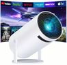 Kemsky Mini Projector Full HD 1080P, [Built-in Apps] Portable Projector with WiFi and Bluetooth, Support Auto Keystone, 180° Rotatable, Ultra Short Throw Projector for Big Screen in Small Room