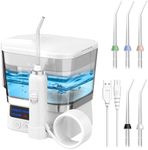 Annmiir Y880 Ultra Professional Water Dental Flosser with Multi Modes 5 Tips and Advanced Pressure Control System with 10 Settings, Dental Plaque Removal Tool for Family (Y880-AU)