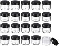 Hicarer 20 Pieces Round Pot Jars Pl