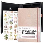 Clever Fox Wellness Planner Premium – Daily Lifestyle Journal to Support Health, Nutrition & Exercise – Healthy Living Journal with Meal, Exercise & Habit Trackers – Lasts 3 Months (Rose Gold)