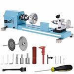 Mini Lathe Machine Torno Para Madera Multi-Purpose Lathe With Professional Tools Cutting Grinding Polishing Desktop Metal Lathes