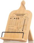 IKEDAS Bamboo Cookbook Stand, Sturd