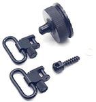 Trirock new 1.0'' Rifle Sling Swivels Remington 1100 Sling Mounting Kit - 12 Gauge gun Magazine Cap Swivels S-8022