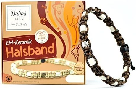 Collier en céramique EM pour chiens et chats - Sur mesure - Paracorde US (51-60 cm, camouflage)