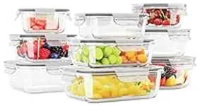 HOMBERKING Glass Food Storage Conta