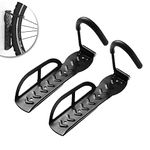 Bike Home Storage Rack-Wall Mounted Hanger Hook MTB Road Mountain (2pcs）