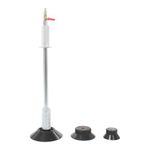 Air Pneumatic Car Dent Puller Kit, 57cm Paintless Dent Repair Tool with 3 Sizes Suction Cups, Galvanized Steel Heavy Duty Slide Hammer for Auto Body Hail Damage Removal
