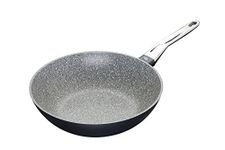 MasterClass Wok, Non-Stick Induction-Safe Cast Aluminium, 28 cm (11"), Grey