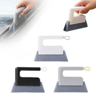 Window Track Cleaner,Multifucation Window Groove Cleaning Brush Tools Set,Sliding Door Track Cleaner Tool,Handheld Cleaning Brush for Window lides Gaps,Shutter Slats,Car Vents (3PC Mix)