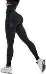 Bona Fide Butt Lifting Leggings for Women - Scrunch Butt Leggings High Waisted Tummy Control - Gym Workout Yoga Pants