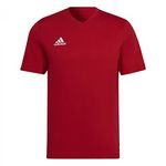 adidas Men's Entrada 22 Tee, Team Power Red 2, M