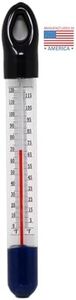 Brewing America Glass Floating Thermometer Homebrew Beer Winemaking 0-122F USA-Made