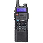 BAOFENG 5W Handheld Ham Radio with 3800mAh Type-C Charging Battery Long Range 2 Way Radio 144-148Mhz,430-450Mhz Walkie Talkies with Earpiece