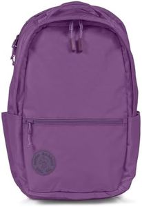 Baboon to the Moon City Backpack – Water-Repellent 16" Laptop-Friendly Backpack, Work, Travel, Gym Bag for Men & Women (New) Purple