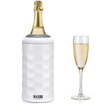 Wine Chiller Single Bottle Stainless Steel Iceless Cooler insulated Wine Bottle Keep Wine Cold up to 6 Hours Fits Most Wine Bottles Gift for Wine Lovers Rapid and Portable