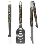 Siskiyou NCAA Georgia Bulldogs 3 pc BBQ Set w/Mossy Oak Camo, Green