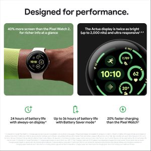 Google Pixel Watch 3 LTE 45mm – Smartwatch with Cellular Connectivity