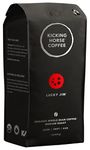 Kicking Horse Coffee, Lucky Jim, Medium Roast, Whole Bean, 1 lb - Certified Organic, Fairtrade, Kosher Coffee 454 g (Pack of 1)