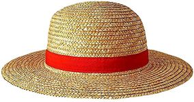 Dan&Dre Luffy Straw Hat for Men Women, Multifunctional Cosplay Beach Anime Cartoon Character Sunscreen Straw Hat Cosplay Sun Hat, Multi