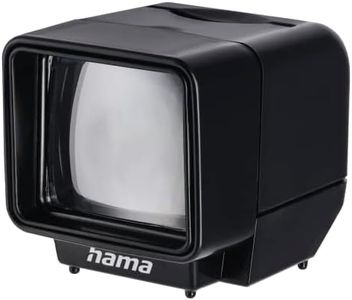 Hama 1655 LED Slide Viewer, 3 x Magnification,Black