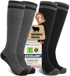 SONORAN 2 Pairs Merino Wool Compres