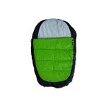 alcott Adventure Sleeping Bag for Dogs, Large, Green/Grey