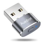 AUEDROT Mouse Jiggler Undetectable USB Mouse Mover Jiggler Automatic Mouse Wiggler with 2 Jiggle Modes, Driver-Free, Plug & Play, Keep Computer/Laptop Awake, Grey