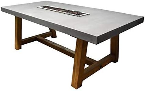 Fire Pit ELEMENTI Sonoma Dining Table, Propane Gas